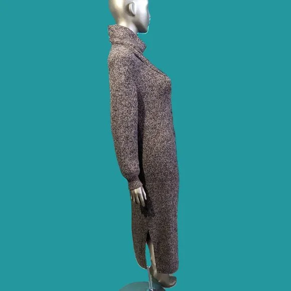 Calidad De Exportacion Baby Alpaca Long Cardigan Sweater Size M Preowned - Picture 3 of 10